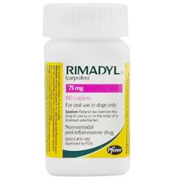 Rimadyl for Dogs - 75mg - 60 tablets - $52.45 | Arthritis Help